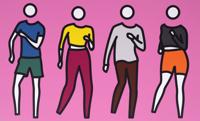 Julian Opie DANCE SYNCED 1 Screenprint, 59W - Sold for $10,240 on 05-16-2026 (Lot 198).jpg